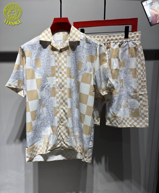 Versace Shirt & Shorts Set ID:20250801-193
